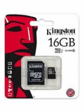 Tarjeta de Memoria KIngston 16GB, Canon Digital Incluido de 0,29